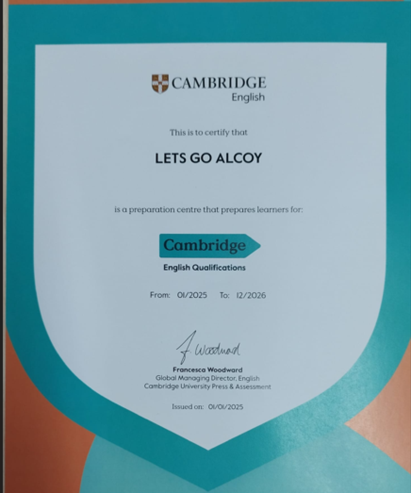 Centro preparador Cambridge